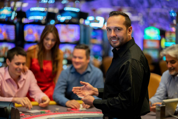 Casino Hold'em live dealer table on m4a1 mobile interface